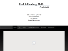 Tablet Screenshot of paulschienberg.com